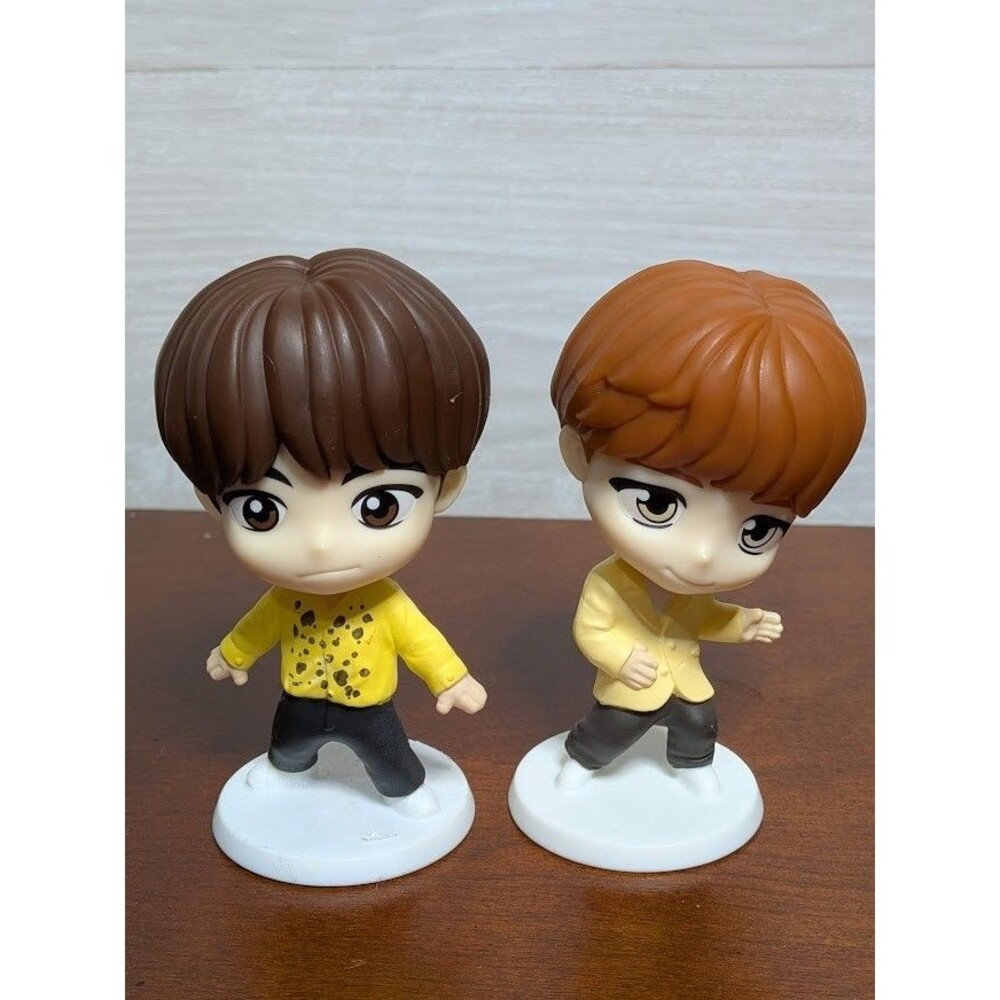 McDonald's TinyTAN BTS 2025 Encore Edition Figures V & JIMIN Happy Meal Toy Lot